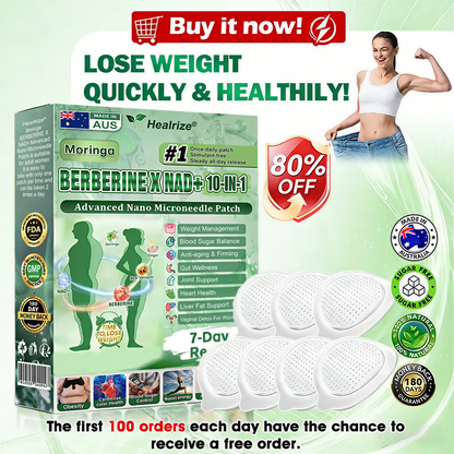 𝐎𝐟𝐟𝐢𝐜𝐢𝐚𝐥  𝐒𝐭𝐨𝐫𝐞 🇦🇺  |☘️🥰Healrize® Moringa · Berberine × NAD+ 𝟏𝟎-𝐢𝐧-𝟏 𝐀𝐝𝐯𝐚𝐧𝐜𝐞𝐝 𝐍𝐚𝐧𝐨 𝐌𝐢𝐜𝐫𝐨𝐧𝐞𝐞𝐝𝐥𝐞 𝐏𝐚𝐭𝐜𝐡 — 𝐎𝐧𝐜𝐞 𝐃𝐚𝐢𝐥𝐲, 𝐕𝐢𝐬𝐢𝐛𝐥𝐞 𝐑𝐞𝐬𝐮𝐥𝐭𝐬 𝐢𝐧 𝟕 𝐃𝐚𝐲