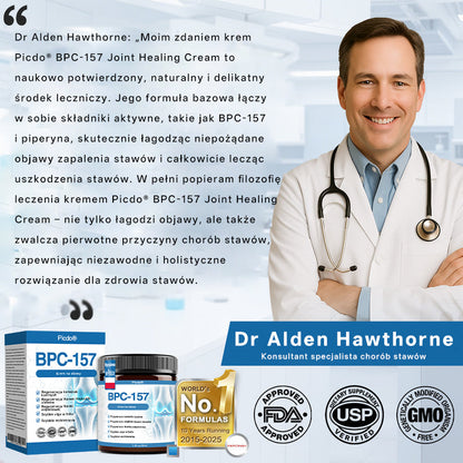 ⭐𝖯𝗂𝖼𝗱𝗈® BPC-157 Krem regenerujący stawy 🦴⭐ Rekomendowany przez specjalistów ortopedów,Skutecznie łagodzi artretyzm, neuropatię, reumatyzm, kontuzje sportowe i wiele więcej 👍👍