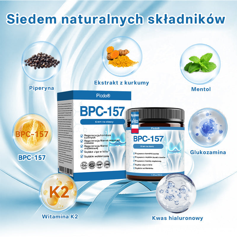 ⭐𝖯𝗂𝖼𝗱𝗈® BPC-157 Krem regenerujący stawy 🦴⭐ Rekomendowany przez specjalistów ortopedów,Skutecznie łagodzi artretyzm, neuropatię, reumatyzm, kontuzje sportowe i wiele więcej 👍👍