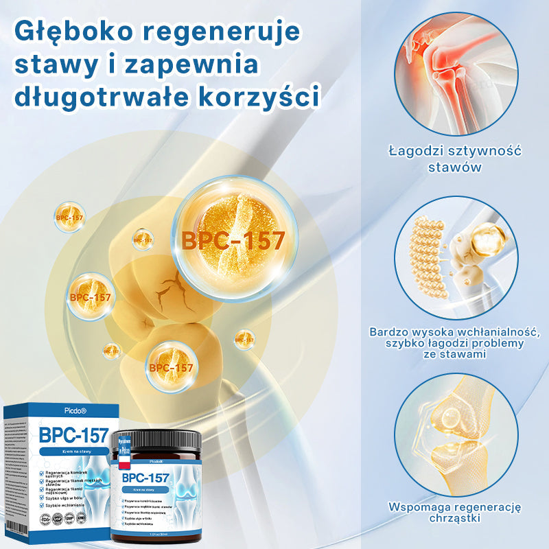 ⭐𝖯𝗂𝖼𝗱𝗈® BPC-157 Krem regenerujący stawy 🦴⭐ Rekomendowany przez specjalistów ortopedów,Skutecznie łagodzi artretyzm, neuropatię, reumatyzm, kontuzje sportowe i wiele więcej 👍👍